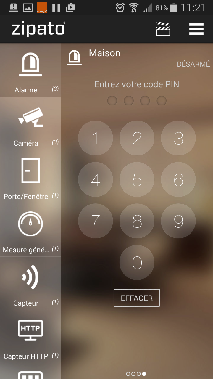 Code Pin Smartphone Zipabox