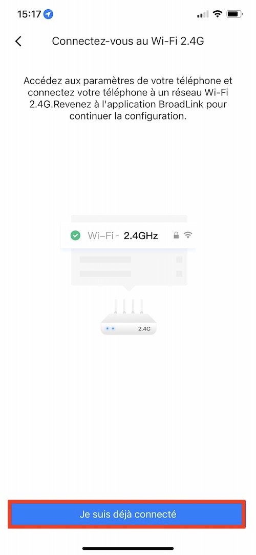 Configuration WiFi BroadLink RM4 Pro