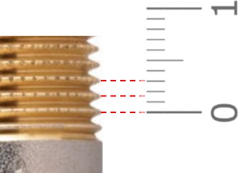 Adaptateur de vanne de radiateur universel M28 x 1,5 mm pour tête