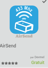 Plugin AirSend pour Jeedom