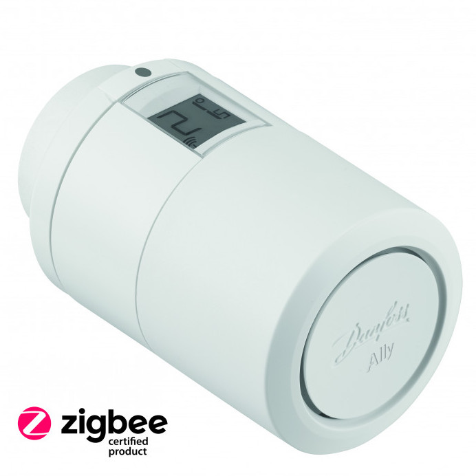Tête thermostatique connectée ZigBee Danfoss Ally 014G2420 / Popp Smart Thermostat POPZ701721