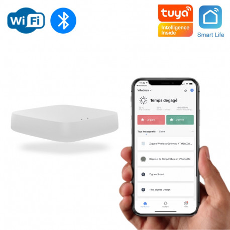 Passerelle Bluetooth WiFi Tuya Smart Life (compatible Lidl Home)