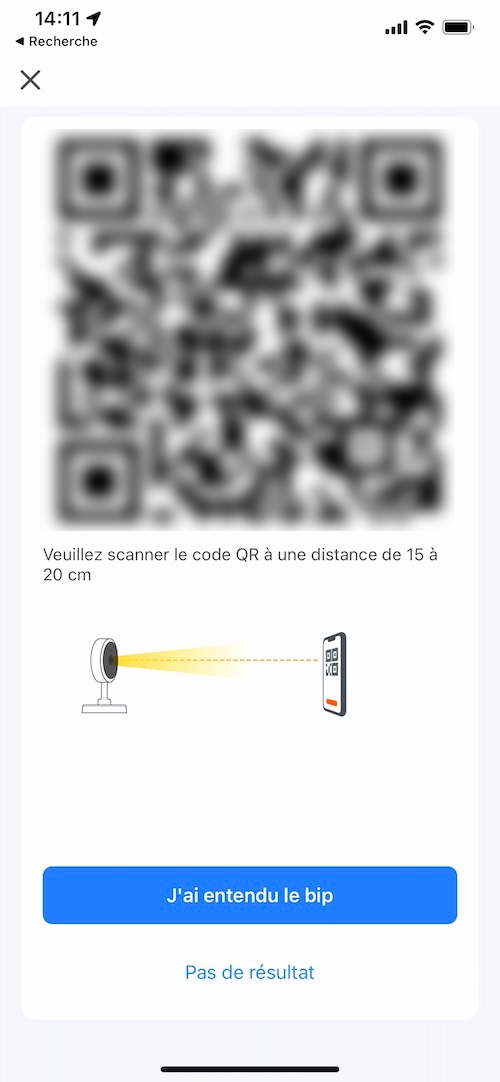 Ajouter une caméra WiFi sur l'application Tuya Smart / Smart Life via un QR Code