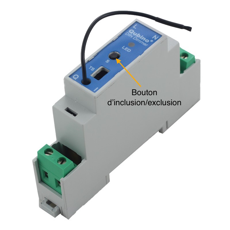 module Qubino bouton inclusion/exclusion