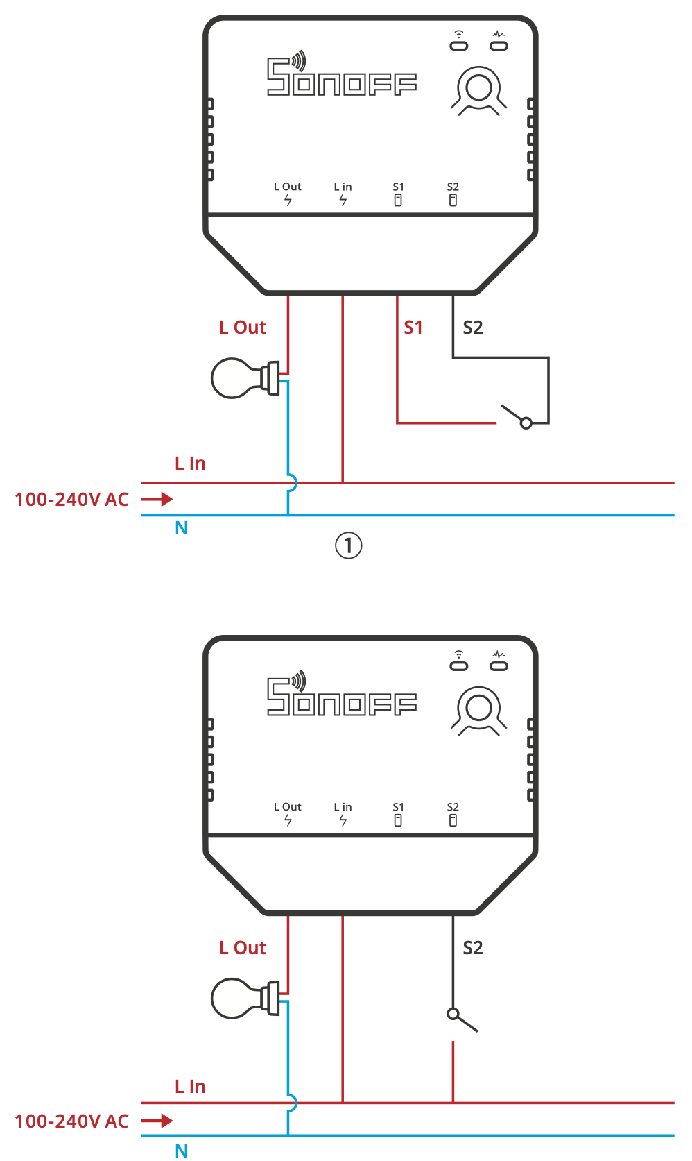 METRONIC - Interrupteur intelligent sans fil Zigbee - Interrupteur