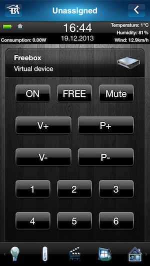 Télécommander sa Freebox via l'application iPhone / Android / Tablette de la box domotique Fibaro Home Center 2